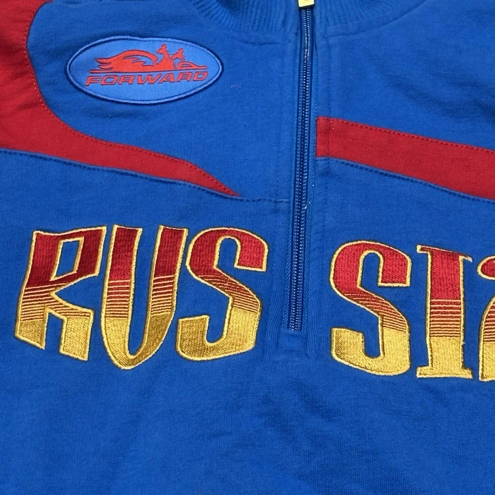 Russia National Team Track Jacket Blue Extra Small Forward